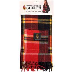 UofG Tartan Pocket Scarf
