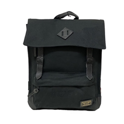 Noir Series - Colinet Square Black Backpack 22L