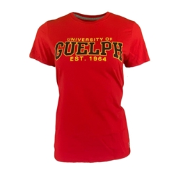 Red Women's Guelph Russell Short Sleeve Tee