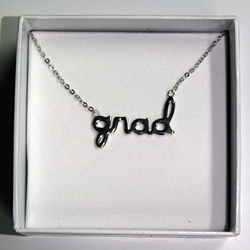 Sterling Silver Grad Necklace